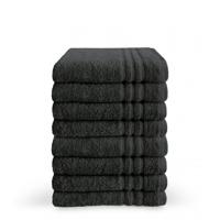 Byrklund Handdoek 50x100 cm 500gram Antraciet - 10 stuks - thumbnail