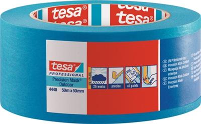 tesa PRECISION OUTDOOR 04440-00004-00 Maskeertape tesa Professional Blauw (l x b) 50 m x 50 mm 1 stuk(s)