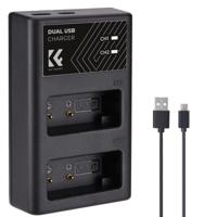 K&F Concept LP-E17 Dual Battery Charger USB-C - thumbnail