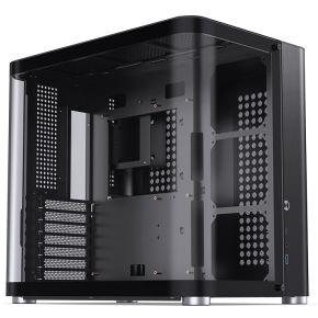 Jonsbo TK-2 2.0 Tempered Glass Midi-tower PC-behuizing Zwart Jonsbo TK-2 2.0 Tempered Glass Midi-tower PC-behuizing Zwart