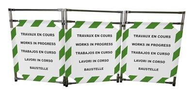 VISO TRAVO128JARD Versperring (b x h) 1700 mm x 1000 mm