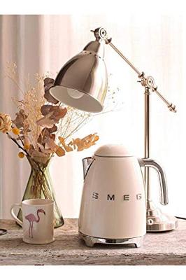 Smeg KLF03CREU retro 50&apos;s style Waterkoker, crème