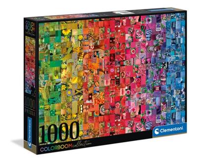 Clementoni legpuzzel collage colorboom, 1000st.