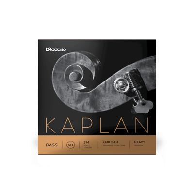 D'Addario K610 3/4H Kaplan Bass String Set , Heavy Tension Kaplan Contrabas