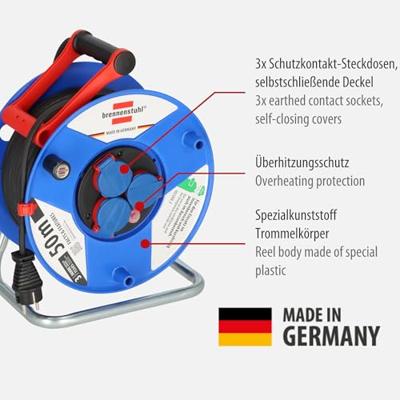 Brennenstuhl Kabelhaspel Garant RR | 50m | 1208230 - 1208230