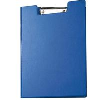 Klembordmap maul a4 staand pvc met penlus blauw - thumbnail