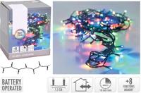 Led verlichting 48 lamps op batterijen multi colour - thumbnail