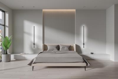 Activejet LED wandlamp AJE-HILTON Zwart NW