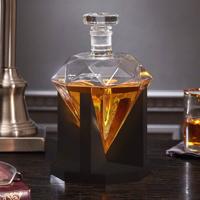 Diamant Whiskey Karaf 850ml - incl ijstang, cooling stones en trechter - thumbnail