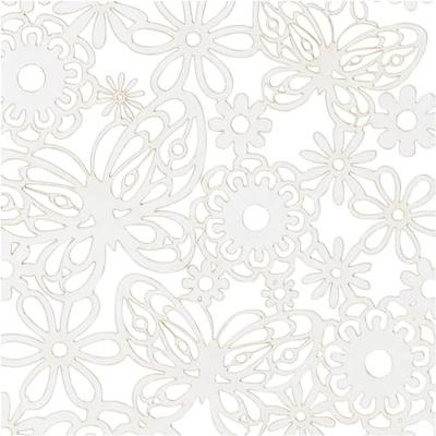 Creativ Company Patroonkarton wit, 10st.