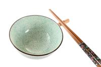 Sushi-set DKD Home Decor 30 x 21 x 7 cm Groen Hemelsblauw Keramiek Orientaals (6 Onderdelen) - thumbnail