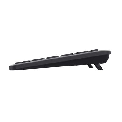 Draadloos toetsenbord Trust 25059 Zwart Qwerty Spaans