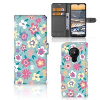 Nokia 5.3 Hoesje Flower Power - thumbnail