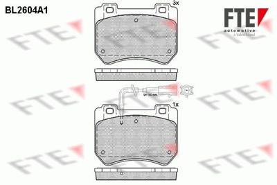 Remblokken set BL2604A1