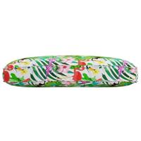 VidaXL Kussen bloemen multikleur 120 x 80 x 12 cm oxford stof - thumbnail