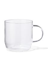 HEMA Cappuccinomok 440ml glas stapelbaar (transparant) - thumbnail