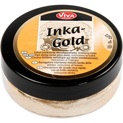 Inka-Gold, licht goud, 50 ml/ 1 Doosje