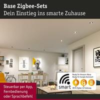 Paulmann 92469 Base Coin LED-opbouwlamp Energielabel: F (A - G) LED 4.9 W Satijn - thumbnail