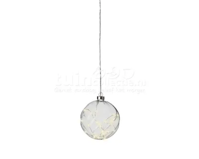 LED Lichtbol 30 LED Ø14cm Transparant