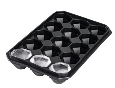 Sareva IJsblokjesvorm Diamonds - 15 diamant vormige ijsblokjes - Siliconen - Easy Release - Herbruikbaar Sareva IJsblokjesvorm Diamonds - 15 diamant vormige ijsblokjes - Siliconen - Easy Release - Herbruikbaar