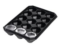 Sareva IJsblokjesvorm Diamonds - 15 diamant vormige ijsblokjes - Siliconen - Easy Release - Herbruikbaar - thumbnail