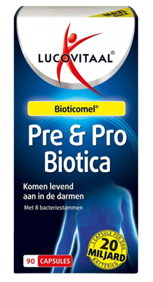 Lucovitaal Pre & probiotica 90 Capsules Lucovitaal Pre & probiotica 90 Capsules