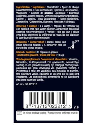 Lucovitaal Ogen Dag & Nacht Scherp Zicht 30Capsules