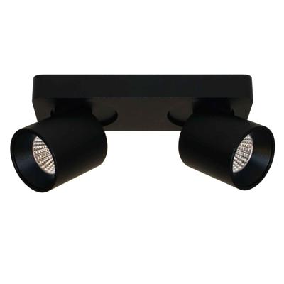 Artdelight Dubbele ledspotLaguna 2-lichts zwart - PL LAGUNA2 ZW