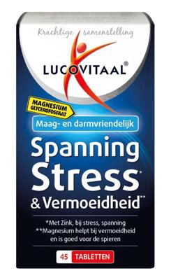 Lucovitaal Spanning Stress & Vermoeidheid 45Tabletten Lucovitaal Spanning Stress & Vermoeidheid 45Tabletten