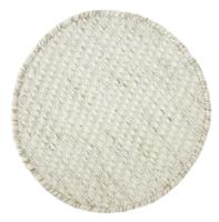 MUST Living Rond Vloerkleed 'Asuri' 250cm, kleur Beige - thumbnail