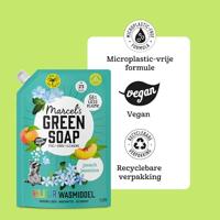 Marcel&apos;s Green Soap Wasmiddel kleur - peach jasmine - navulling - 1 liter - thumbnail