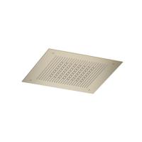 Inbouw hoofddouche Hotbath Ace Velvet & Rainshower 38x38 cm Geborsteld Messing PVD - thumbnail