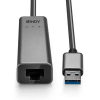 LINDY 43313 Netwerkadapter 2.5 GBit/s USB-A 3.2 Gen 1, Gigabit-LAN (1/2.5 Gbit/s), RJ45 - thumbnail