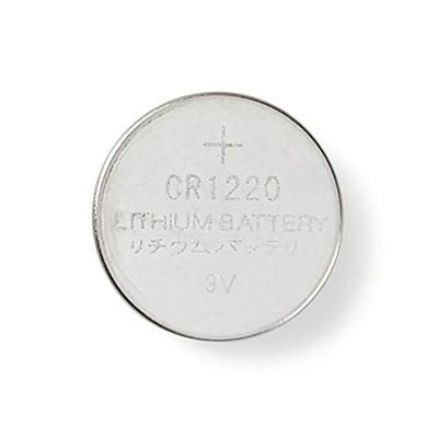 Nedis Lithium-Knoopcelbatterij CR1220 | 3 V DC | 5-Blister | Zilver | 1 stuks - BALCR12205BL BALCR12205BL Nedis Lithium-Knoopcelbatterij CR1220 | 3 V DC | 5-Blister | Zilver | 1 stuks - BALCR12205BL BALCR12205BL
