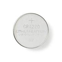 Nedis Lithium-Knoopcelbatterij CR1220 | 3 V DC | 5-Blister | Zilver | 1 stuks - BALCR12205BL BALCR12205BL - thumbnail