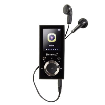 Intenso Intenso MP3 Videoplayer 64GB Music Walker MP3-speler 64 GB Zwart Bluetooth