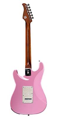 Mooer GTRS Guitars Standard 800 Shell Pink Intelligent Guitar met gigbag - thumbnail