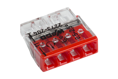 Meister Wago Verb. Doos 4V 10St 2273-204 W - WU7456430 Meister Wago Verb. Doos 4V 10St 2273-204 W - WU7456430