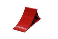 Tripus wielkeg plastic wheel chock without bracket red - thumbnail