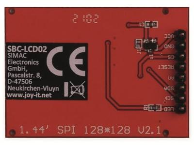 Joy-it SBC-LCD02 Display 1 stuk(s)