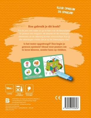 Standaard Uitgeverij Kleuren met water voor de kleintjes mijn dag 18m+