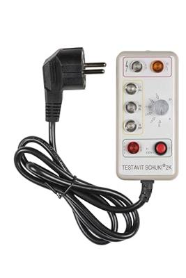 Testboy Testavit Schuki 2K Stopcontacttester CAT III 300 V LED Testboy Testavit Schuki 2K Stopcontacttester CAT III 300 V LED