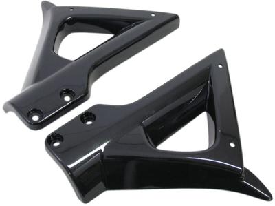 Edge Voorspatbord beugelset peugeot vivacity tot bj.2008 zwart metallic