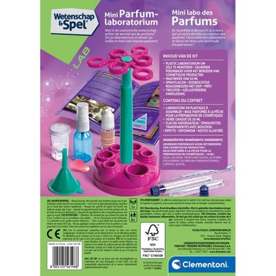 Clementoni Wetenschap en Spel Mini Laboratorium Parfum Clementoni Wetenschap en Spel Mini Laboratorium Parfum