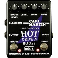 Carl Martin Hot Drive’n Boost MK3 2-in-1 Overdrive-Boost Pedal - thumbnail