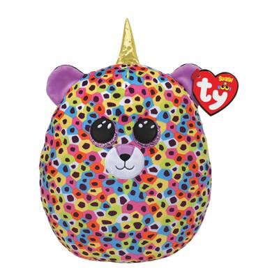 TY squish a boo knuffelkussen luipaard giselle 23 cm