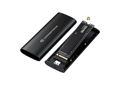 Behuizing voor Harde Schijf Conceptronic 130013007101 Zwart