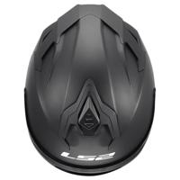 LS2 FF817 Challenger II helm solid mat zwart - thumbnail