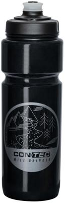 CONTEC bidon "rivers evo mile grinder" ct bottle rivers eco mile grinder 750ml black/grey