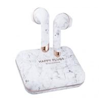 Happy Plugs Air 1 Plus Headset In-ear Bluetooth Marmerkleur, Wit - thumbnail